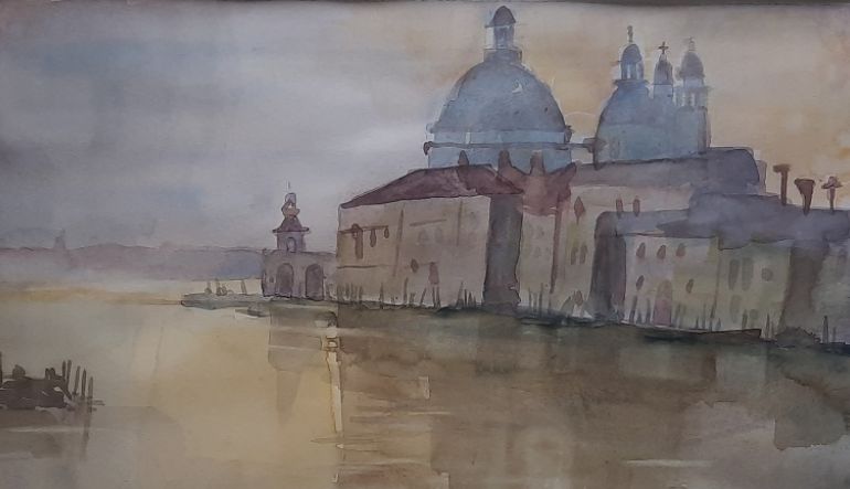 Aquarell Venedig