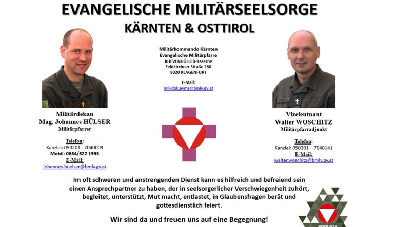 Bild 3: Evangelische Militärseelsorge Kärnten & Osttirol