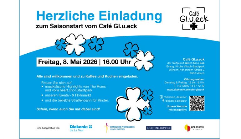 Bild 1: Eröffnung “Café Gl.u.eck”
