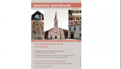 Geistliche Abendmusik “Farbenspiel”